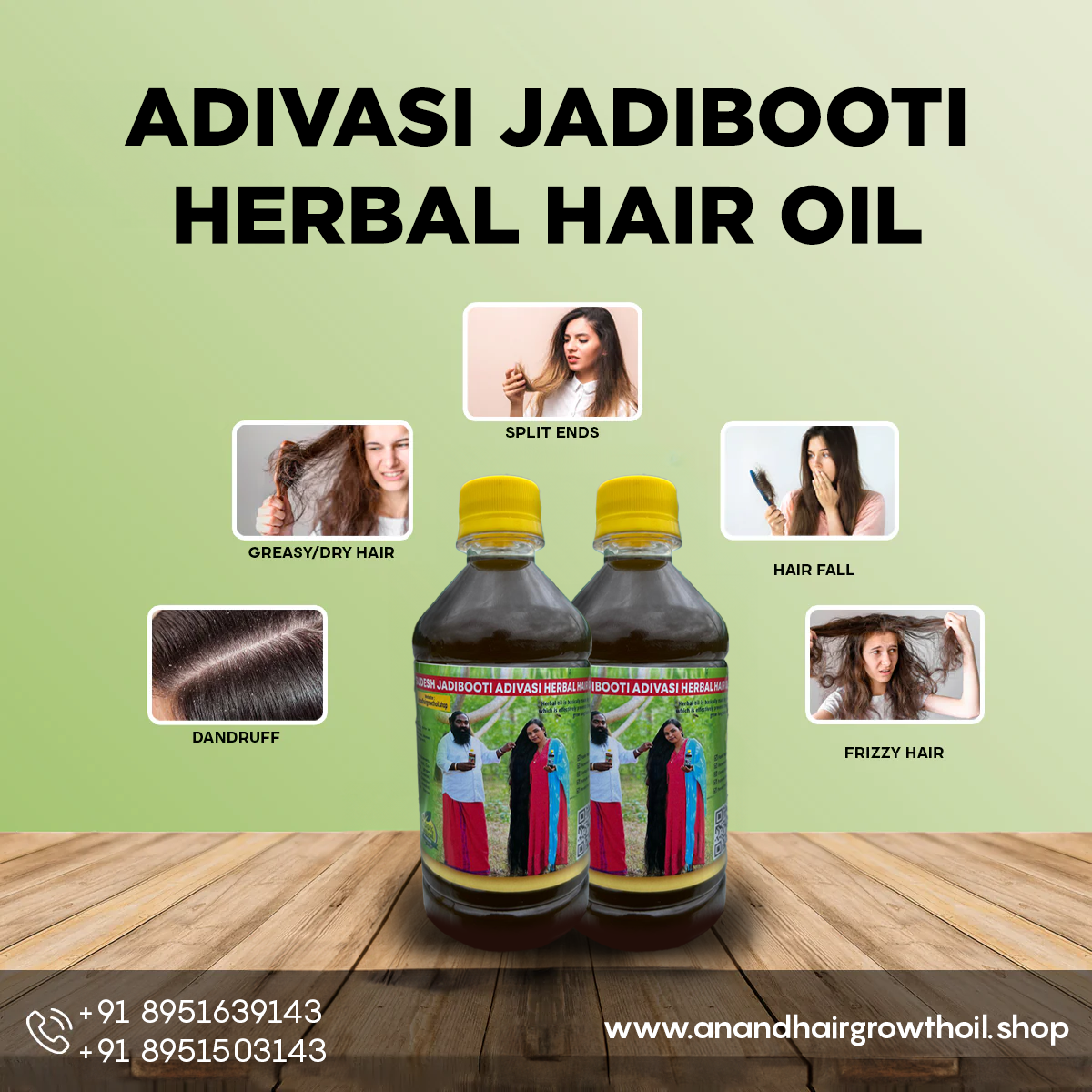 Adivasi Herbal Hair Oil🌿