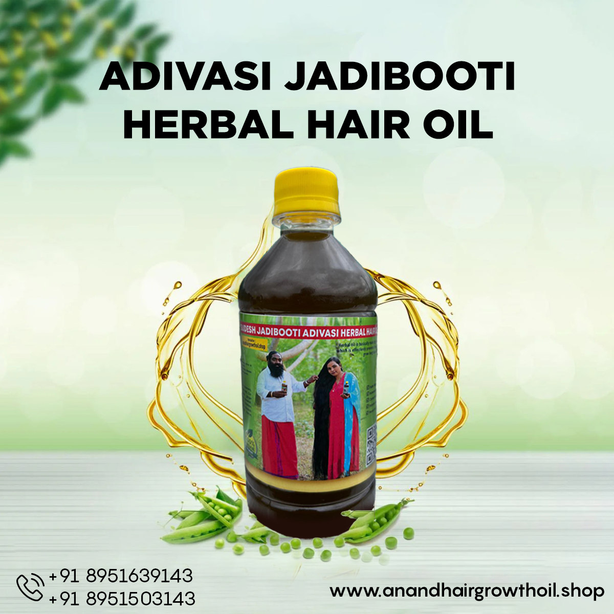 Adivasi Herbal Hair Oil🌿